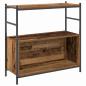 Preview: Bücherregal Rauchescheine 80x30x78,5 cm Ingenieure Holz