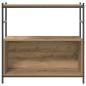 Preview: Bücherregal Artisian Eiche 80x30x78,5 cm aus Holzwerkstoff