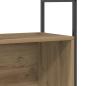 Preview: Bücherregal Artisian Eiche 80x30x78,5 cm aus Holzwerkstoff