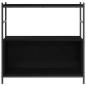 Preview: Bücherregal Schwarz Eiche 80x30x78,5 cm Holzwerkstoff