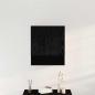 Preview: Wandregal Schwarz Eiche 60x31x70 cm Werkstoff