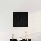 Preview: Wandregal Schwarz Eiche 60x31x60 cm Holzwerkstoff