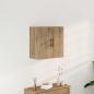 Preview: ARDEBO.de - Wandregal Artisan Eiche 60x31,5x60 cm Holzwerkstoff