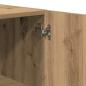Preview: Wandregal Artisan Eiche 60x31,5x60 cm Holzwerkstoff