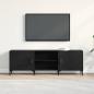 Preview: ARDEBO.de - TV-Schrank Schwarze Eiche 150x30x50 cm aus Holzwerkstoff