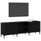 Preview: TV-Schrank Schwarze Eiche 150x30x50 cm aus Holzwerkstoff