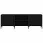 Preview: TV-Schrank Schwarze Eiche 150x30x50 cm aus Holzwerkstoff