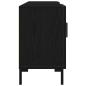 Preview: TV-Schrank Schwarze Eiche 150x30x50 cm aus Holzwerkstoff