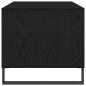 Preview: Couchtisch Schwarz Eiche 90x49x45 cm Engineering Holz