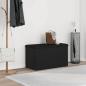 Preview: ARDEBO.de - Aufbewahrungsbank Schwarze Eiche 80x40x45 cm Furnier