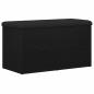 Preview: Aufbewahrungsbank Schwarze Eiche 80x40x45 cm Furnier