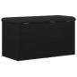Preview: Aufbewahrungsbank Schwarze Eiche 80x40x45 cm Furnier