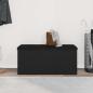 Preview: Aufbewahrungsbank Schwarze Eiche 100x40x45 cm Ingenieured Holz