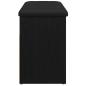 Preview: Aufbewahrungsgestell Schwarzes Eichenholz 80x30x45 cm Ingenieurholz