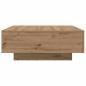 Preview: Artisan-Eiche 80 x 80 x 31 cm Holzwerkstoff