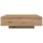 Preview: Couchtisch Artisan-Eiche Holzwerkstoff 100 x 100 x 31 cm