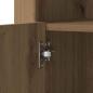 Preview: Sideboard mit LED-Lichtern Artisan Eiche 41x37x67 cm
