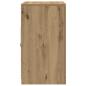 Preview: Sideboard mit LED-Lichtern Artisan Eiche 41x37x67 cm