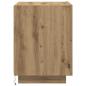 Preview: Nachttisch mit LED-Lichtern Artisan Eiche 45x40x55 cm