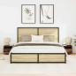 Preview: Nachttisch 2 stk. Altholz 40 x 39 x 37 cm Holzwerkstoff