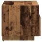 Preview: Nachttisch 2 stk. Altholz 40 x 39 x 37 cm Holzwerkstoff