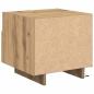 Preview: Nachttisch mit LED-Lichtern Artisan Eiche 40x39x37 cm