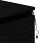 Preview: Nachttisch mit LED Wandmontage Schwarze Eiche 50x36x30 cm