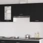 Preview: ARDEBO.de - Hängeschrank in Schwarz-Eiche - 60x31x60 cm, Hergestellt aus Holzwerkstoff
