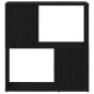 Preview: TV-Schrankset 60 x 24 x 63 cm Schwarz Holzwerkstoff