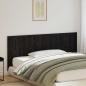 Preview: ARDEBO.de - Bettkopfteile Schwarzes Eichenholz 200x1,5x80 cm Spanplatte
