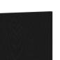 Preview: Bettkopfteile Schwarzes Eichenholz 200x1,5x80 cm Spanplatte