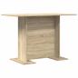 Preview: Esstisch Sonoma Eiche 110x60x75 cm Holzwerkstoff