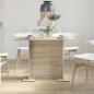Preview: Esstisch Sonoma Eiche 110x60x75 cm Holzwerkstoff