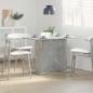 Preview: ARDEBO.de - Esstisch Beton Grau 110x60x75 cm Holzwerkstoff