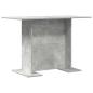 Preview: Esstisch Beton Grau 110x60x75 cm Holzwerkstoff