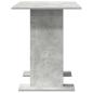 Preview: Esstisch Beton Grau 110x60x75 cm Holzwerkstoff