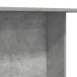Preview: Esstisch Beton Grau 110x60x75 cm Holzwerkstoff