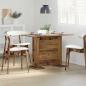 Preview: ARDEBO.de - Esstisch Alte Holz 110x60x75 cm Holzwerkstoff