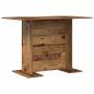 Preview: Esstisch Alte Holz 110x60x75 cm Holzwerkstoff