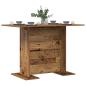 Preview: Esstisch Alte Holz 110x60x75 cm Holzwerkstoff