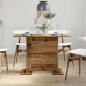 Preview: Esstisch Alte Holz 110x60x75 cm Holzwerkstoff