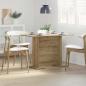 Preview: ARDEBO.de - Esstisch Artisan Eiche 110x60x75 cm Holzwerkstoff