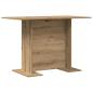 Preview: Esstisch Artisan Eiche 110x60x75 cm Holzwerkstoff