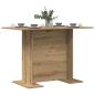 Preview: Esstisch Artisan Eiche 110x60x75 cm Holzwerkstoff