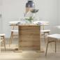 Preview: Esstisch Artisan Eiche 110x60x75 cm Holzwerkstoff