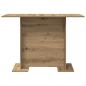 Preview: Esstisch Artisan Eiche 110x60x75 cm Holzwerkstoff