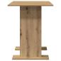 Preview: Esstisch Artisan Eiche 110x60x75 cm Holzwerkstoff