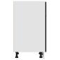 Preview: Schwarzer Eichen-Ziehenunterbau-Schrank - 30x46x81.5 cm
