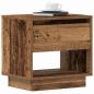 Preview: Nachttisch Alteiche 45x34x44 cm Holzwerkstoff