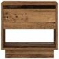 Preview: Nachttisch Alteiche 45x34x44 cm Holzwerkstoff